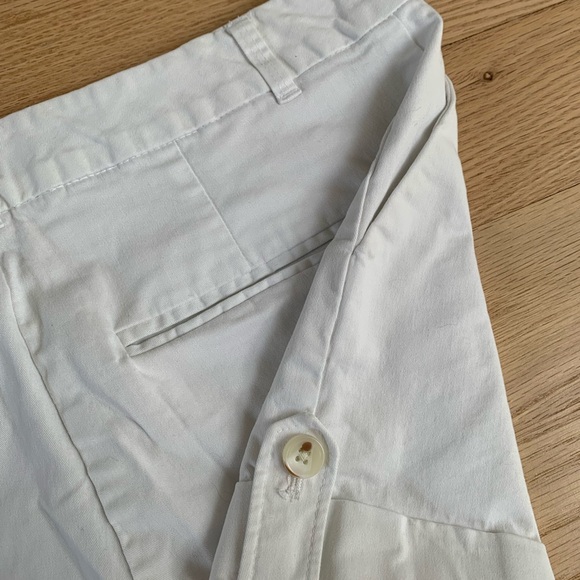 Banana Republic White Shorts Size 0 Martin Fit - Picture 8 of 13